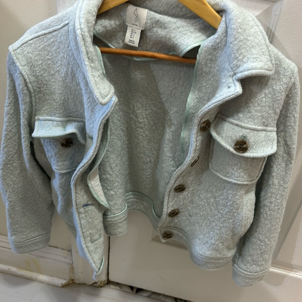 Blue Sherpa jacket